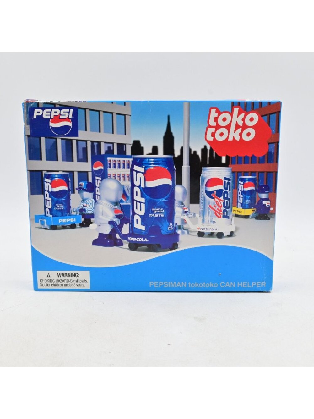Pepsi Pepsiman TokoToko Can Helper 0002 Diet Pepsi Woman Figure Japan 2000